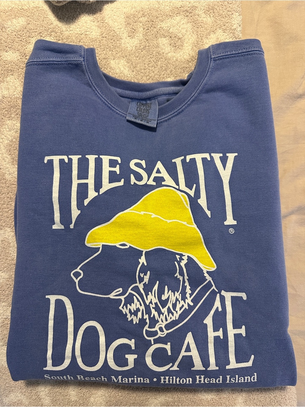 Comfort Colors 'The Salty Dog Cafe' Crewneck